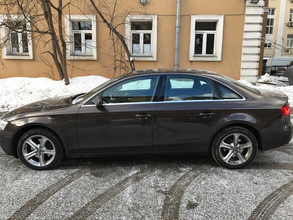 2013 Audi A4 IV (B8) Рестайлинг, коричневый