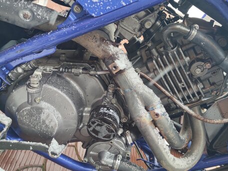 2005 Yamaha Raptor YFM80, синий, 1000000 рублей, вид 3