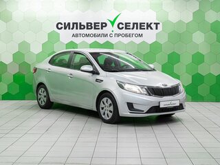 2014 Kia Rio III, серебристый, 670000 рублей, вид 5