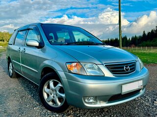 2001 Mazda MPV II (LW), серый, 750000 рублей, вид 1