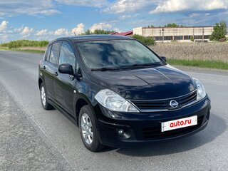 2012 Nissan Tiida I Рестайлинг, чёрный, 600000 рублей, вид 4