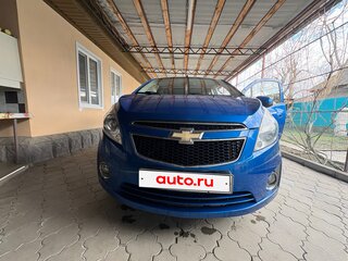 2011 Chevrolet Spark III, синий, 610000 рублей, вид 2