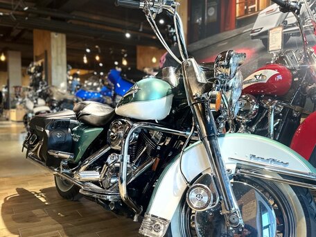 2002 Harley-Davidson Road King, зелёный, 1250000 рублей, вид 4
