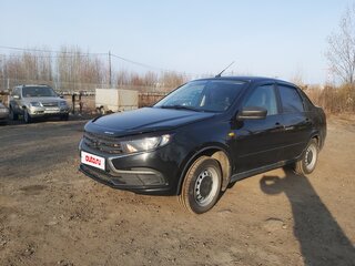 2019 Lada (ВАЗ) Granta I Рестайлинг, чёрный, 570000 рублей, вид 1