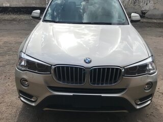 2016 BMW X3 28i xDrive II (F25) Рестайлинг, серебристый, 3300000 рублей, вид 1