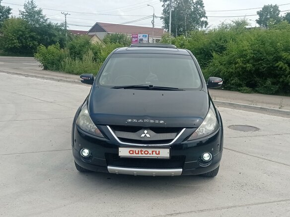 2006 Mitsubishi Grandis I, чёрный, 970000 рублей - вид 8