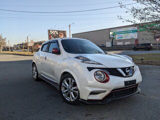 2015 Nissan Juke Nismo RS I Рестайлинг, белый, 1850000 рублей, вид 2