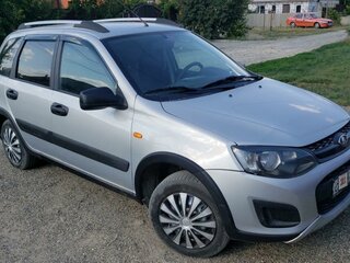 2016 Lada (ВАЗ) Kalina II, серебристый, 730000 рублей, вид 1