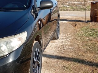 2008 Toyota Corolla AMT X (E140, E150), чёрный, 1300000 рублей, вид 4