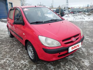 2008 Hyundai Getz I Рестайлинг, красный, 300000 рублей, вид 3