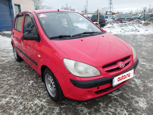 2008 Hyundai Getz I Рестайлинг, красный, 300000 рублей - вид 2