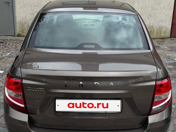 2021 Lada (ВАЗ) Granta I Рестайлинг, коричневый, 850000 рублей - вид 5
