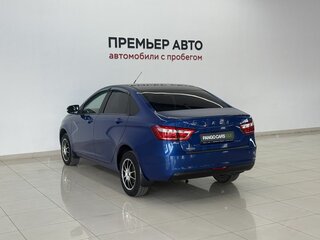 2021 Lada (ВАЗ) Vesta I, синий, 1230000 рублей, вид 4