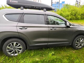 2019 Hyundai Santa Fe IV, серый, 2800000 рублей, вид 3