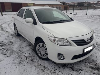2012 Toyota Corolla X (E140, E150) Рестайлинг, белый, 1100000 рублей, вид 2