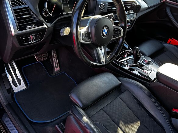 2019 BMW X3 30i xDrive III (G01), синий, 5200000 рублей - вид 5