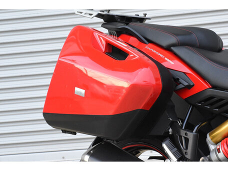 2014 Aprilia ETV 1200 Caponord, красный, 700000 рублей, вид 4