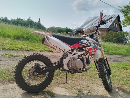 2022 Kayo Basic TT140, красный, 79990 рублей, вид 1