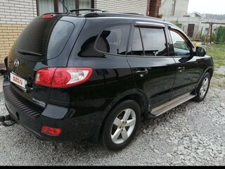 2008 Hyundai Santa Fe II, чёрный, 1090000 рублей, вид 2