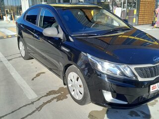 2012 Kia Rio 4-speed III, чёрный, 800000 рублей, вид 2
