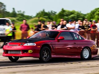 1996 Toyota Soarer III (Z30) Рестайлинг, красный, 2000000 рублей, вид 5
