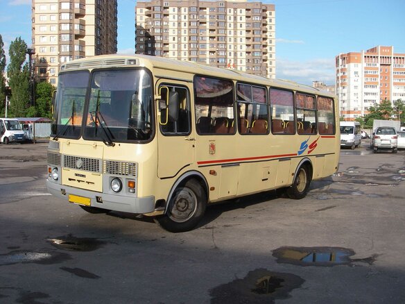 2007 ПАЗ 4234, жёлтый - вид 2