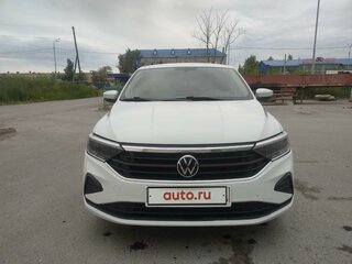 2020 Volkswagen Polo VI, белый, 1080000 рублей, вид 1