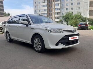 2017 Toyota Corolla Fielder XI (E160, E170, E180) Рестайлинг 1, белый, 1290000 рублей, вид 3