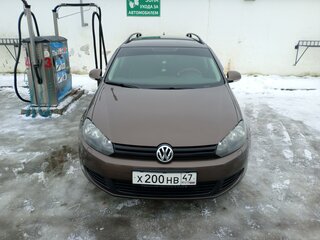 2010 Volkswagen Golf VI, коричневый, 1090000 рублей, вид 3