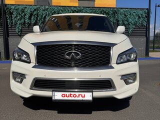 2016 Infiniti QX80 I Рестайлинг, белый, 3500000 рублей, вид 2