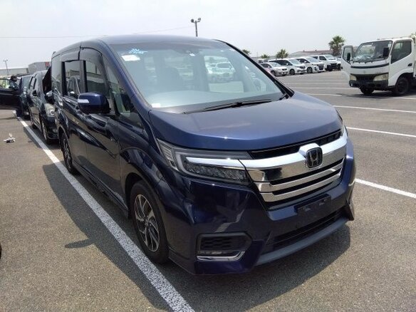 2019 Honda Stepwgn Spada V Рестайлинг, синий, 2390000 рублей - вид 32