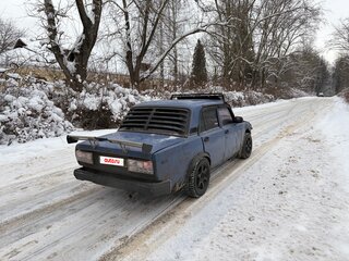 1989 Lada (ВАЗ) 2107, синий, 160000 рублей, вид 5