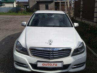 2011 Mercedes-Benz C-Класс 180 BlueEFFICIENCY III (W204) Рестайлинг, белый, 2499000 рублей, вид 2