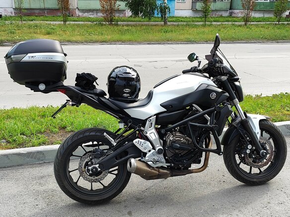 2016 Yamaha MT-07 (FZ-07), белый, 695000 рублей - вид 6