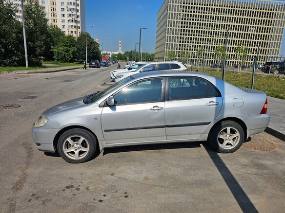 2003 Toyota Corolla IX (E120, E130), серый, 465000 рублей - вид 5