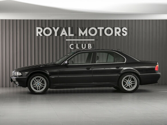 2001 BMW 7 серии 740i III (E38) Рестайлинг, зелёный - вид 2