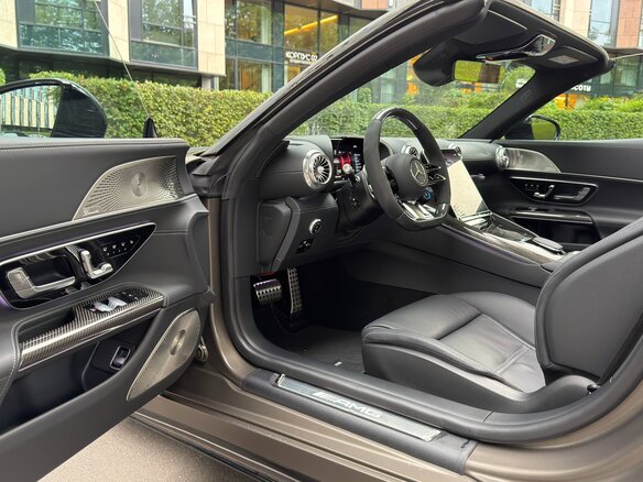 2023 Mercedes-Benz SL-Класс AMG 63 AMG IV (R232), серый - вид 18