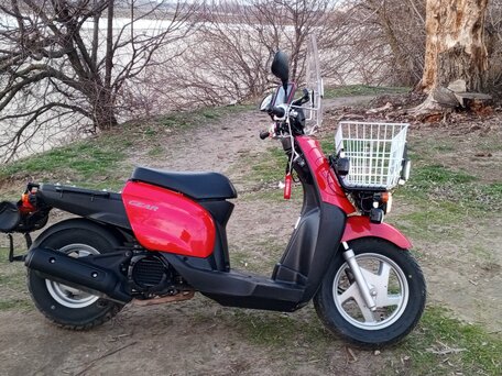 2015 Yamaha Gear, красный, 165000 рублей, вид 2