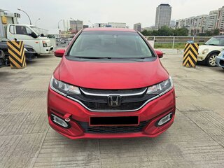 2018 Honda Fit III Рестайлинг, красный, 1120000 рублей, вид 2