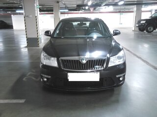 2012 Skoda Octavia RS II Рестайлинг, чёрный, 1400000 рублей, вид 3