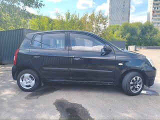 2007 Kia Picanto I, чёрный, 280000 рублей, вид 2