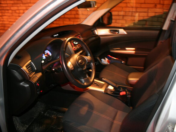 2008 Subaru Forester III, серебристый - вид 9