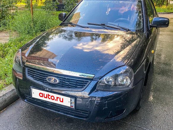 2011 Lada (ВАЗ) Priora I, синий, 195000 рублей