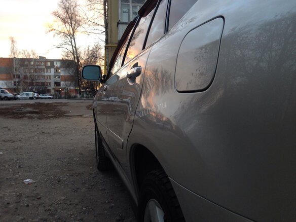 2004 Lexus RX 330 II, бежевый - вид 1