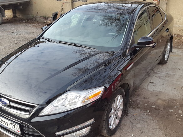 2011 Ford Mondeo IV Рестайлинг, чёрный - вид 1