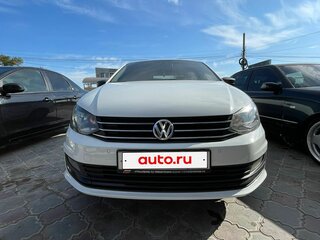 2019 Volkswagen Polo V Рестайлинг, белый, 990000 рублей, вид 2