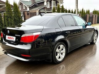 2006 BMW 5 серии 525xi V (E60/E61), чёрный, 1150000 рублей, вид 5