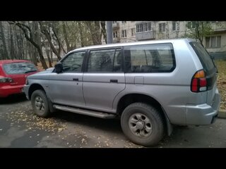 2003 Mitsubishi Pajero Sport I, серебристый, 780000 рублей, вид 1