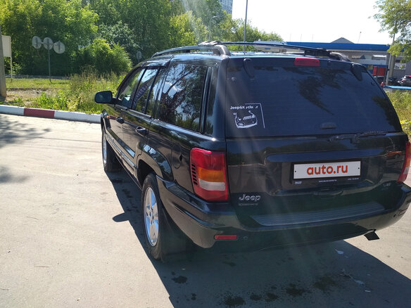 2004 Jeep Grand Cherokee II (WJ), чёрный - вид 6