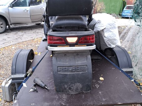 2007 Polaris FST, пурпурный, 700000 рублей, вид 4